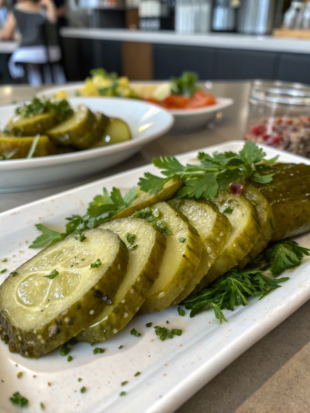 Pickle appetizers