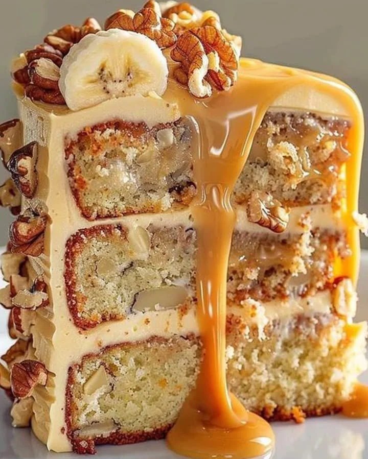 A delightful layer cake bursting with flavor!