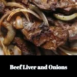 Delicious beef liver and onions served on a plate for a nutritious meal.
