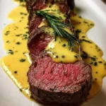 Bistro-style beef tenderloin served with velvet Béarnaise sauce.