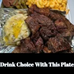 Choosing the right drink to complement a delicious plate of food.