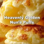 Heavenly Golden Nun's Puffs - fluffy pastries perfect for indulgence.