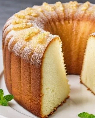 A delightful pound cake bursting with citrus flavor