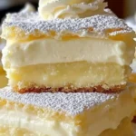 Delicious Vanilla Custard Cream Squares dessert on a plate