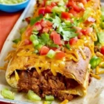 Crispy Braided Taco Delight featuring a golden braided shell filled with savory ingredients.