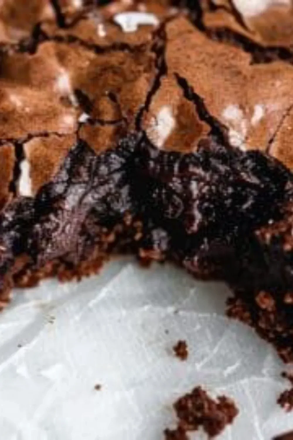 Delicious fudgy chewy brookies on a plate, combining brownie and cookie textures.