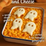 Delicious Ghoul-Gheroni and Cheese for Halloween with a spooky twist