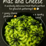 Delicious Monster Mac and Cheese with gooey cheese and pasta