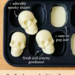 Creative mozzarella skulls for Halloween snacks and party platters