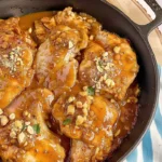 Delicious Thai Peanut Chicken with vibrant vegetables and creamy peanut sauce