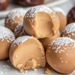 3-Ingredient peanut butter balls ready to be enjoyed, featuring a healthy snack recipe