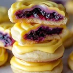Delicious Blackberry Lemon Cookies with vibrant berries and lemon zest