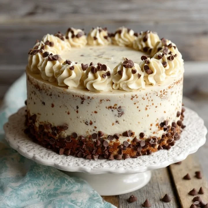 Delicious Chocolate Tuxedo Cake with layers of chocolate and cream