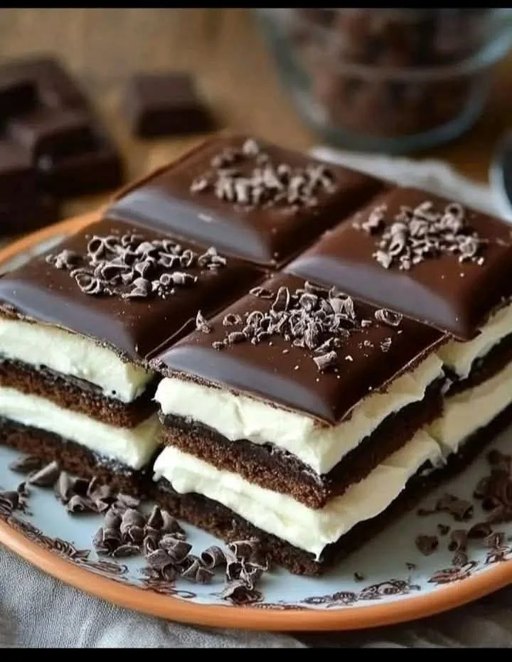 Delicious chocolate wafers filled with creamy goodness