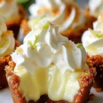 Heavenly no-bake mini key lime pies served in individual cups