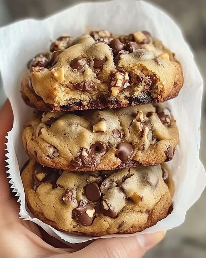 Delicious soft cookies from Levain Bakery in NYC, showcasing their signature gooey texture.