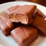 Three Musketeers Bars with chocolate and nougat filling