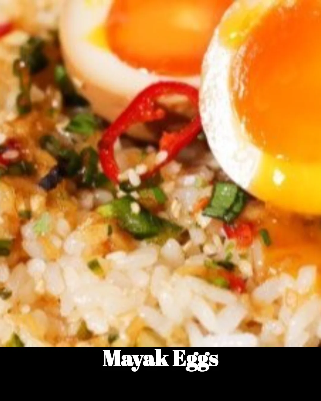 Delicious Mayak Eggs served in a beautiful dish