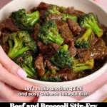 Delicious Beef and Broccoli Stir-Fry served on a plate with vibrant colors.