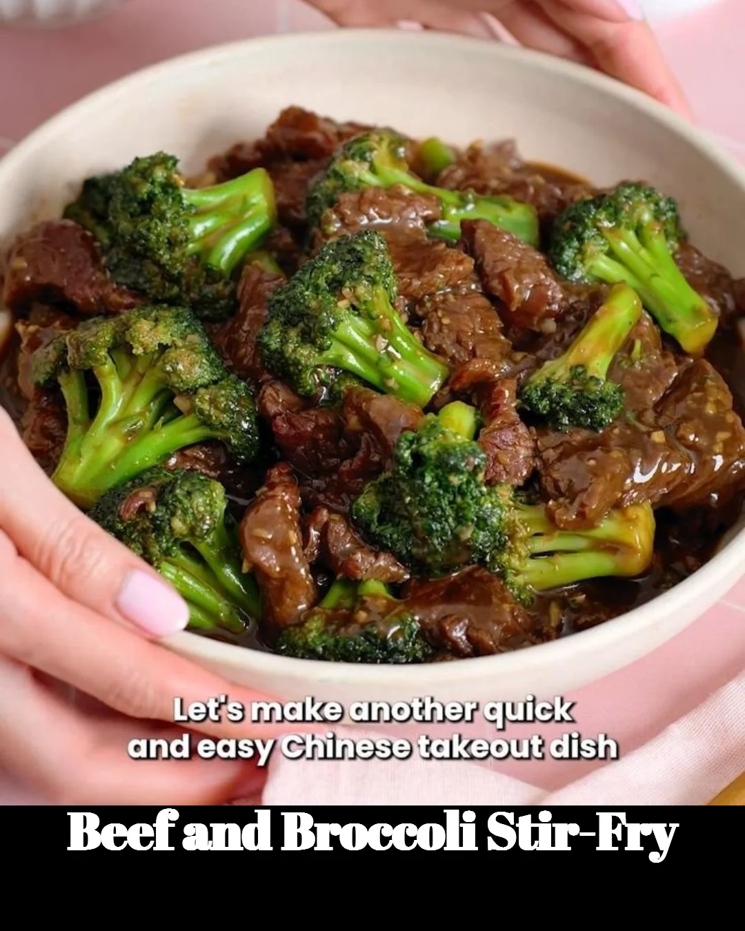Delicious Beef and Broccoli Stir-Fry served on a plate with vibrant colors.