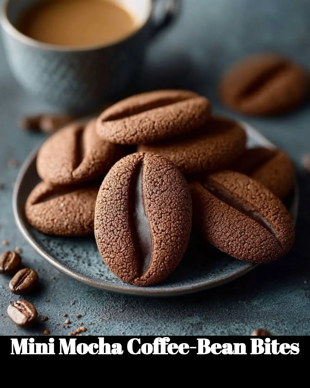 Mini Mocha Coffee-Bean Bites for a delightful coffee-inspired snack