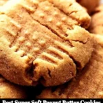 Deliciously soft peanut butter cookies baked to perfection