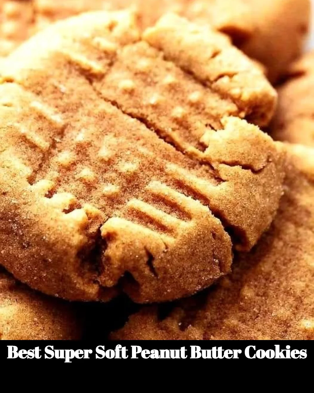 Deliciously soft peanut butter cookies baked to perfection