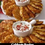 Freshly prepared cabbage dish with spices and herbs