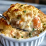 Cheddar Bay Seafood Pot Pie with fresh seafood and flaky crust