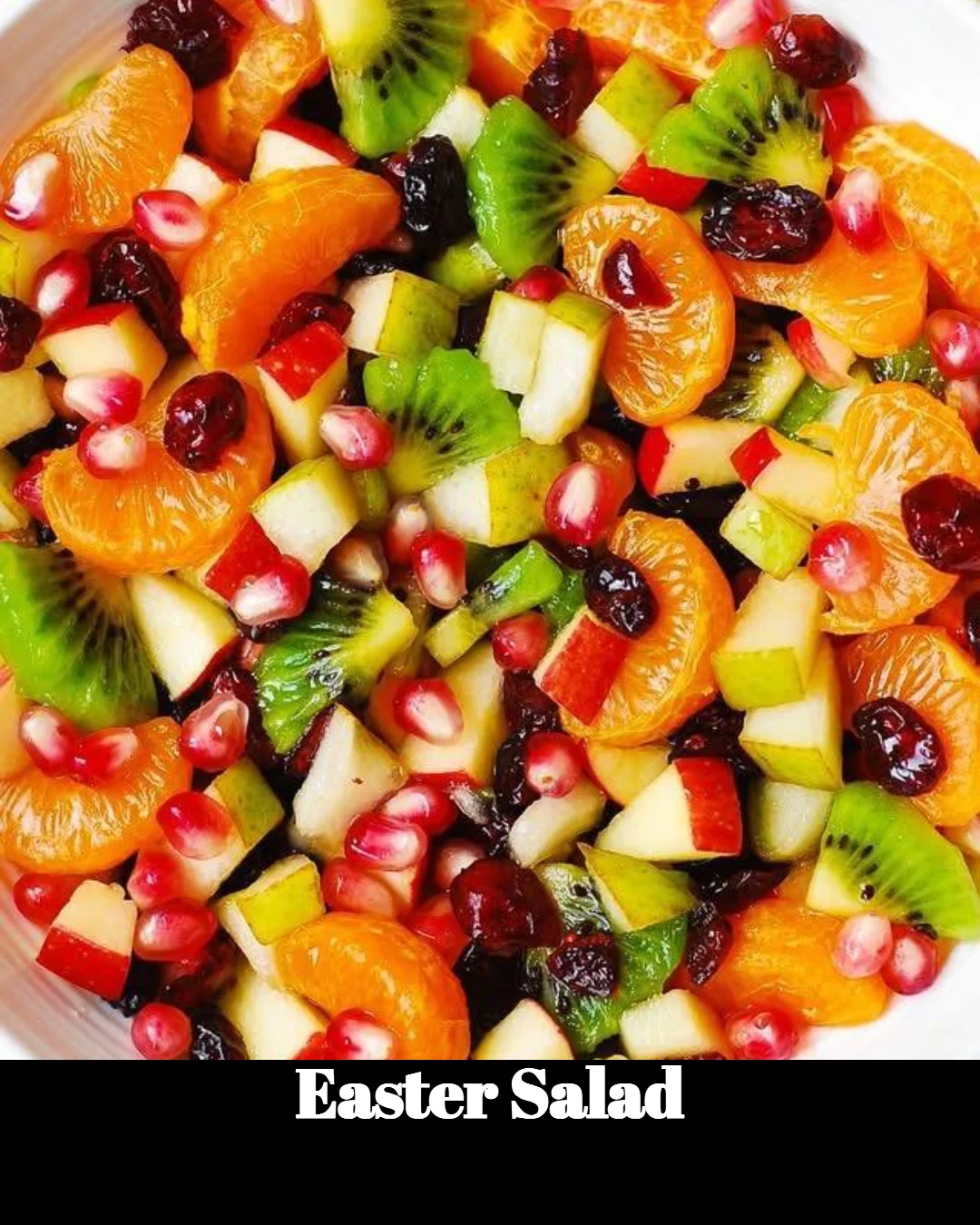 Colorful Easter Salad with fresh vegetables and eggs for festive spring meals.