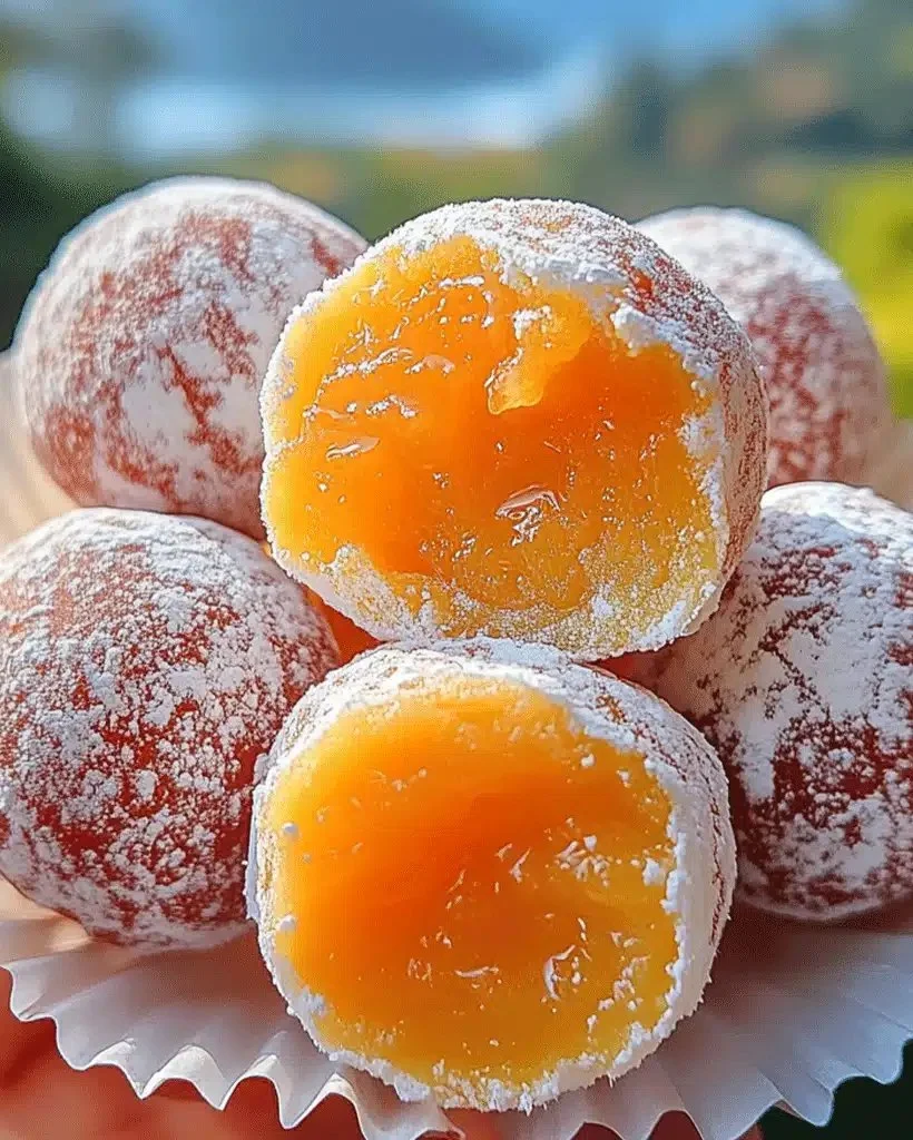 Delicious orange creamsicle truffles with a creamy filling and zesty coating