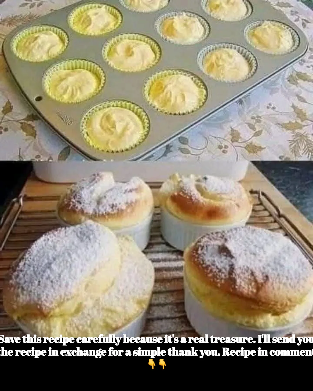 Delicious recipe waiting to be discovered and shared with a thank you.