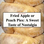 Delicious fried apple and peach pies, a nostalgic sweet treat.