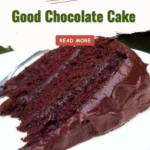 Delicious homemade chocolate cake with rich frosting and sprinkles