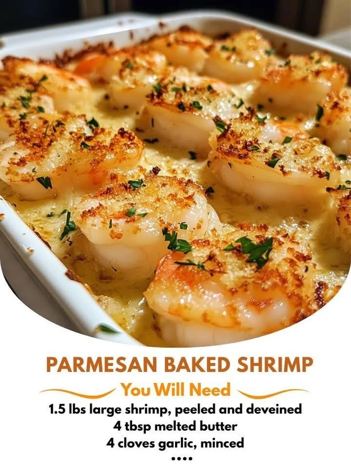 Parmesan Baked Shrimp