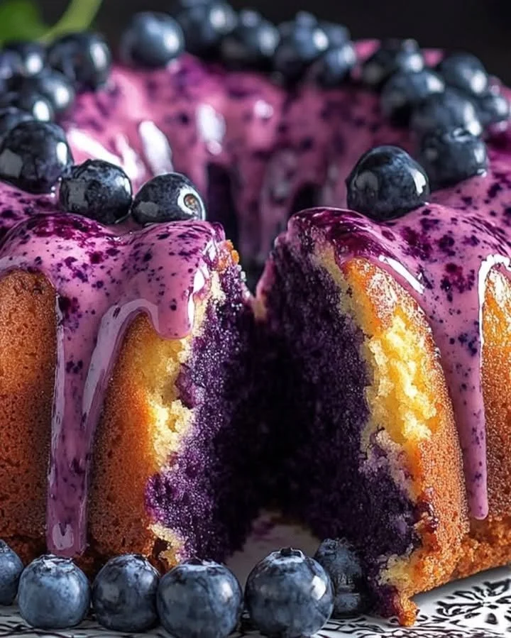 Blueberry Pudding Cake