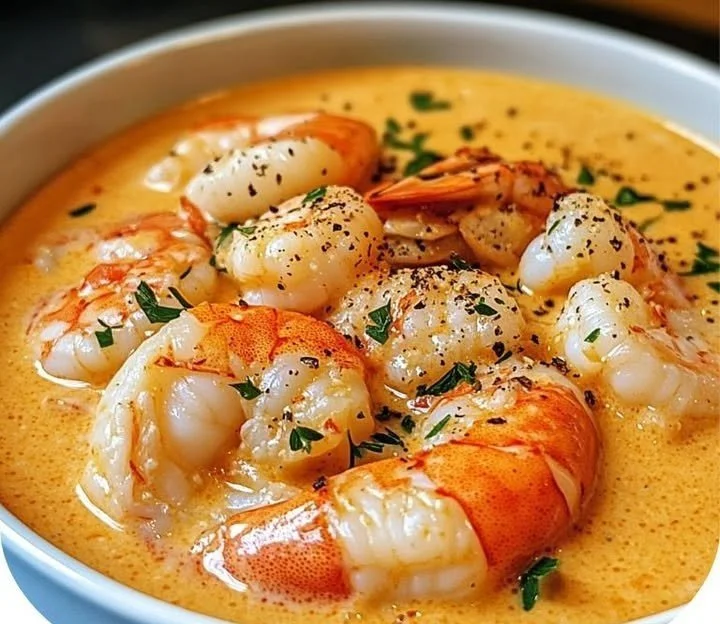 Creamy Prawn & Lobster Bisque