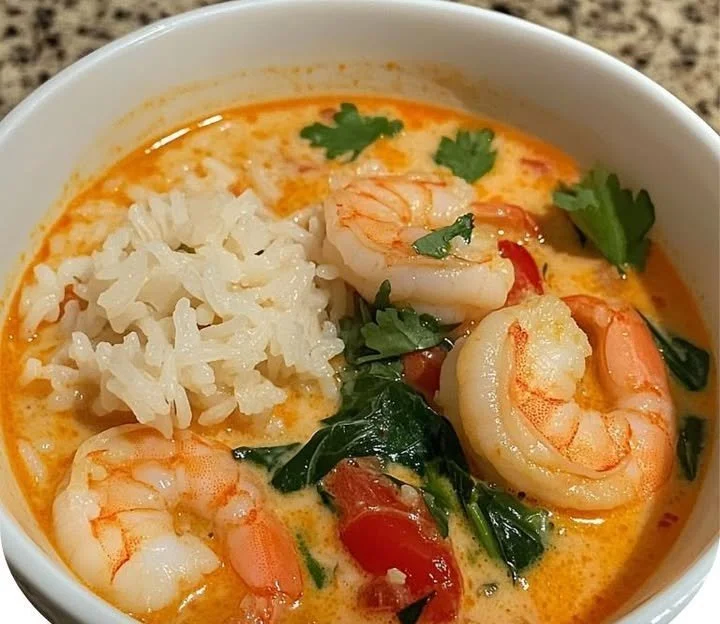 Creamy Thai Prawn Soup: A Cosy Delight for Busy Days