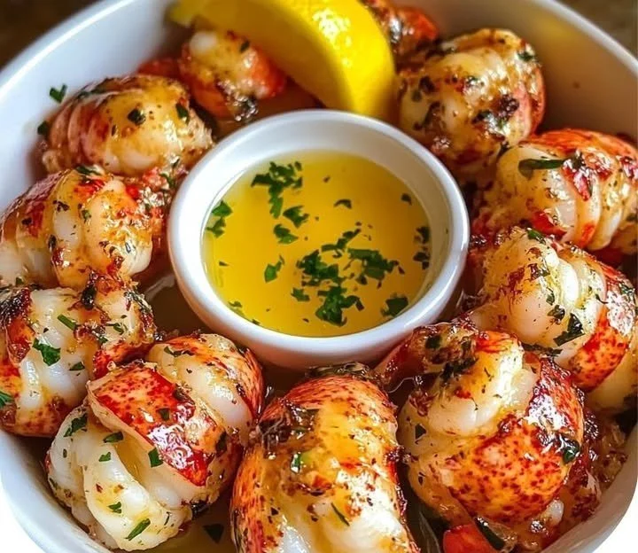 Garlic Butter Lobster Bites