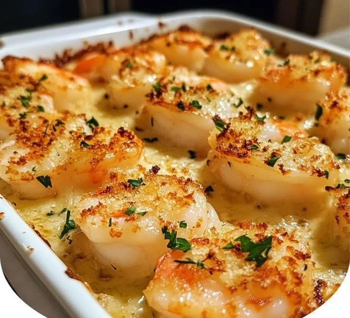 Parmesan Baked Prawns