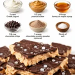 Decadent peanut butter chocolate Greek yogurt bark recipe