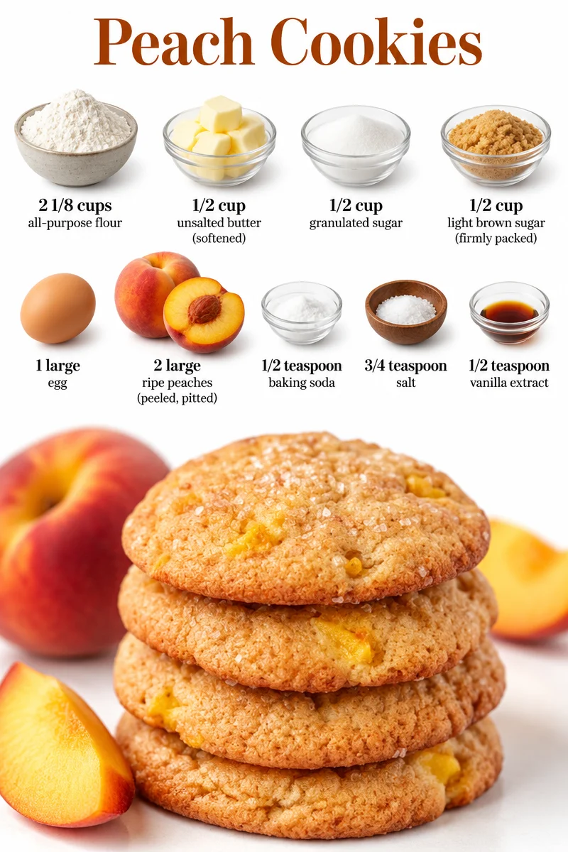 Peach Cookies